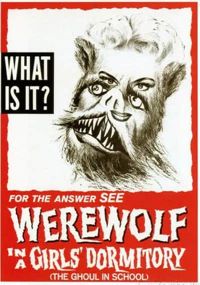 Werewolf In A Girl's Dormitory封面