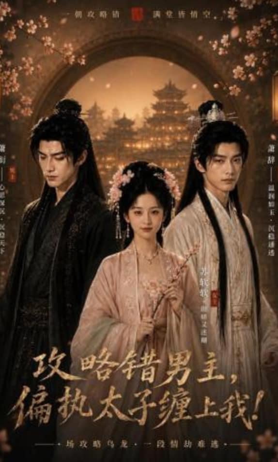 攻略错男主，偏执太子缠上我！封面