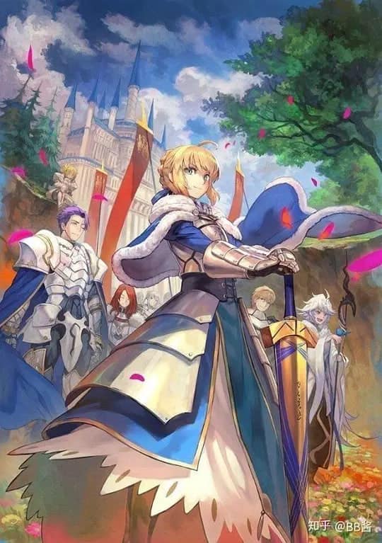 命运/冠位指定.神圣圆桌领域卡美洛.后篇.劇場版.Fate/Grand.Order封面