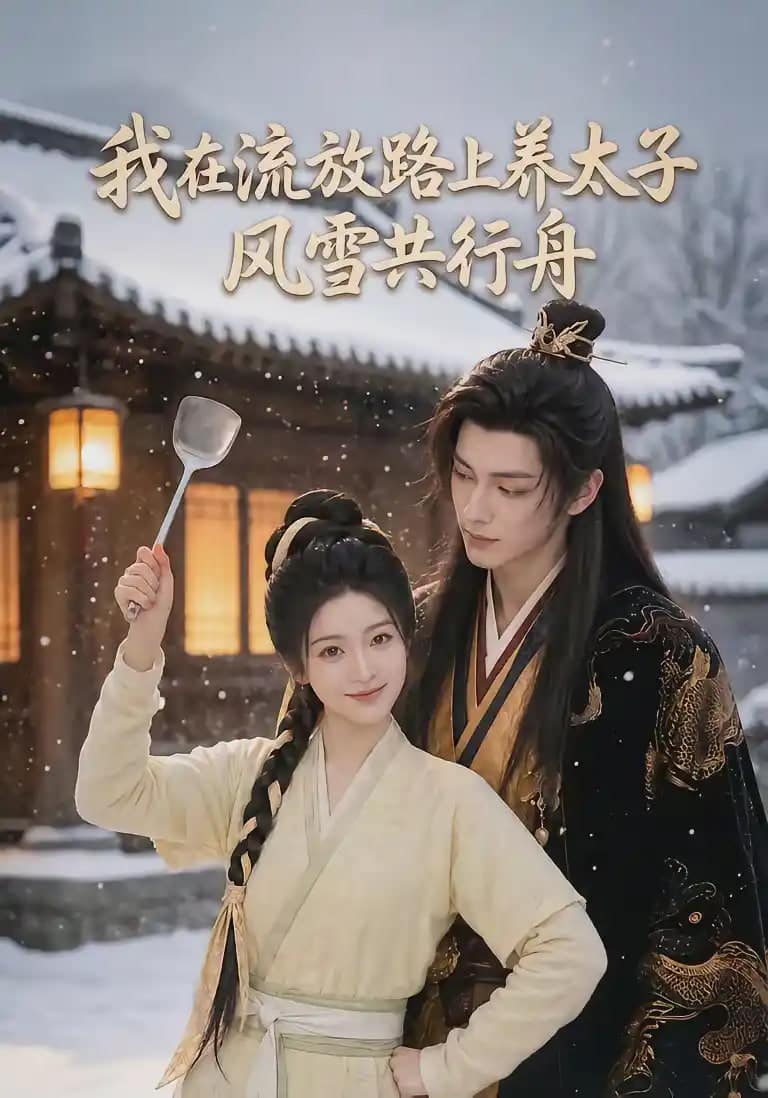 我在流放路上养太子，风雪共行舟封面