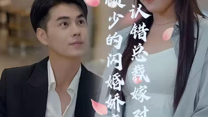 顾少的闪婚娇妻：认错总裁嫁对郎封面