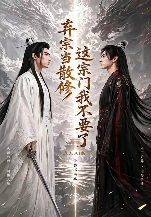 弃宗当散修,这宗门我不要了真人Al版封面