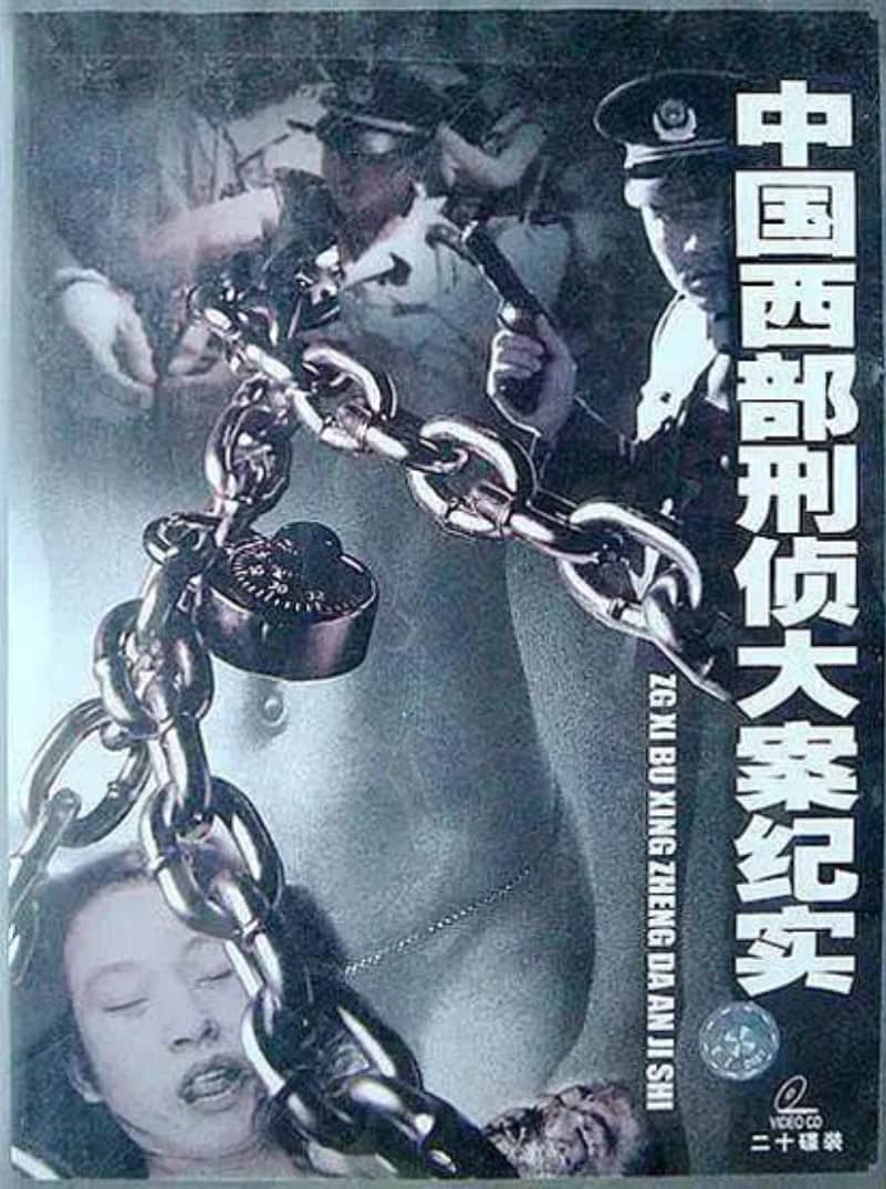 中国西部刑侦大案纪实封面