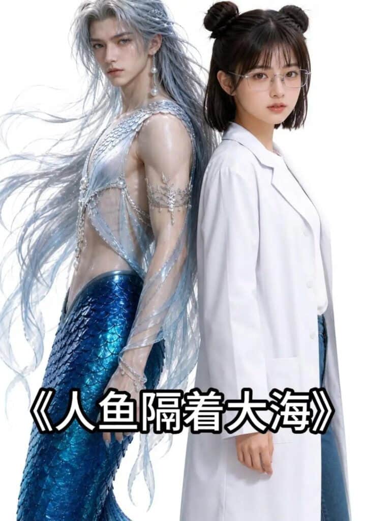人鱼隔着大海封面